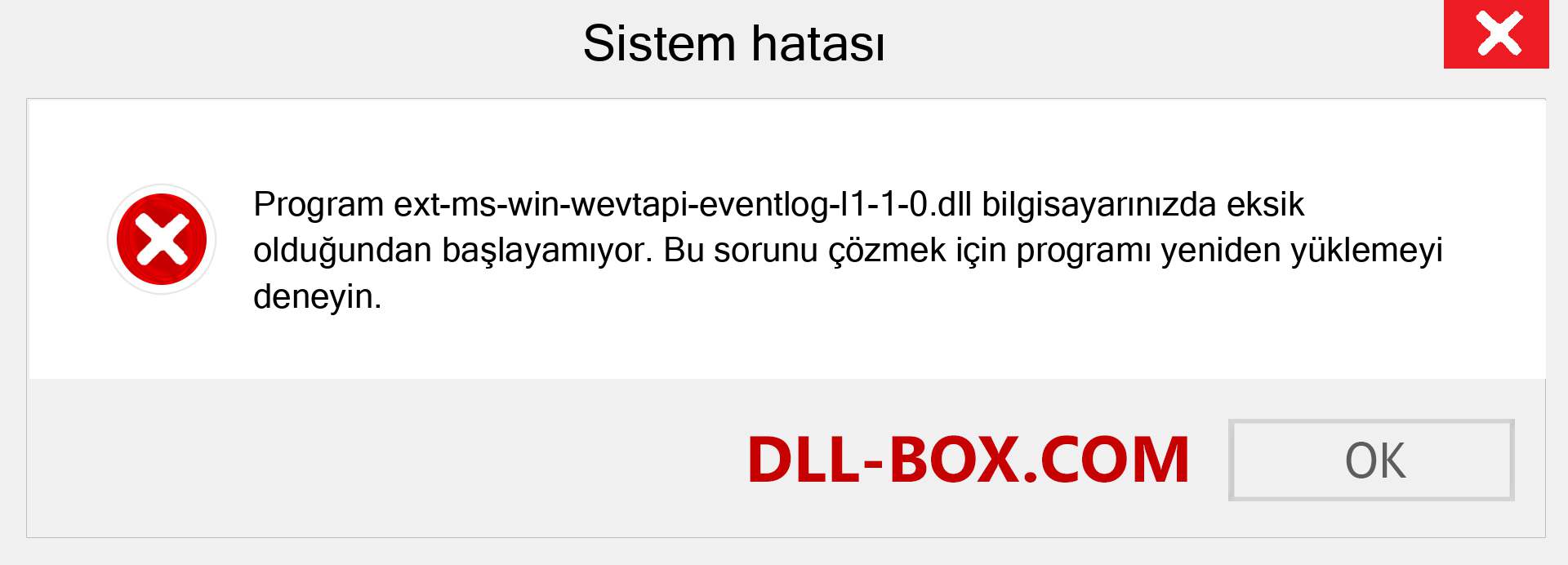 ext-ms-win-wevtapi-eventlog-l1-1-0.dll dosyası eksik mi? Windows 7, 8, 10 için İndirin - Windows'ta ext-ms-win-wevtapi-eventlog-l1-1-0 dll Eksik Hatasını Düzeltin, fotoğraflar, resimler